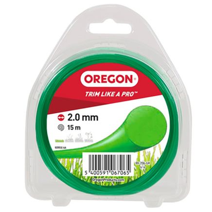 Oregon Trimmer Line - GREEN ROUND 2.0mm x 15m