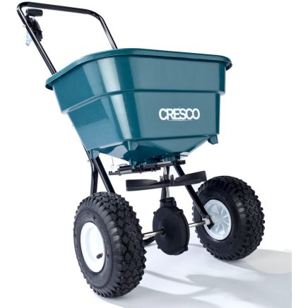 Cresco Castle Tools Estate Broadcast Spreader - All Season Green 26Kg CR20SWG