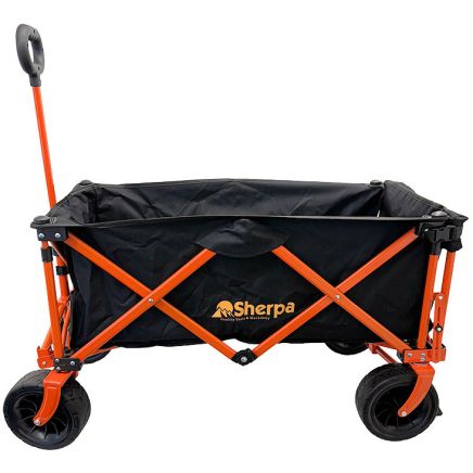 Sherpa Folding Cart with Tailgate End (Rough Terrain)