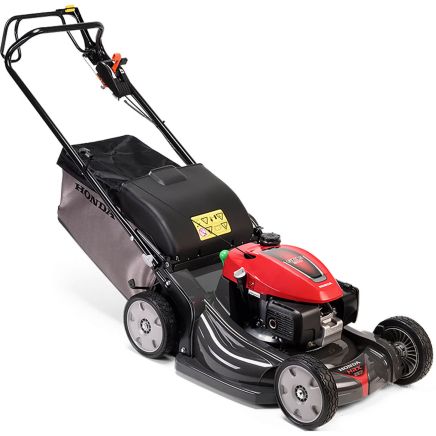 Honda HRX476HY Self-propelled Petrol Lawnmower with Mulching and Roto Stop 47cm / Hydrostatic
