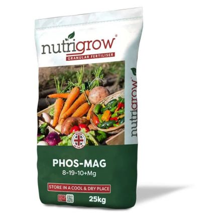NutriGrow Phos Mag 8-19-10+5Mg Granular Fertiliser  20kg