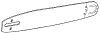 McCulloch - Bar for Mac Cat 538 / 538e / 539e 14inch