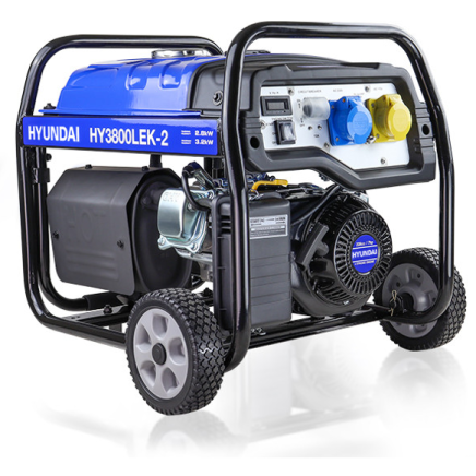 Hyundai Site Petrol Generator 3.2kW / Electric Start