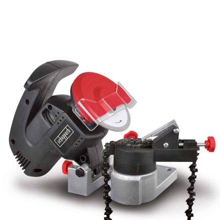 Scheppach KS1200 Universal Chain Sharpener, 220W, 100mm Grinding Wheel, Adjustable Head