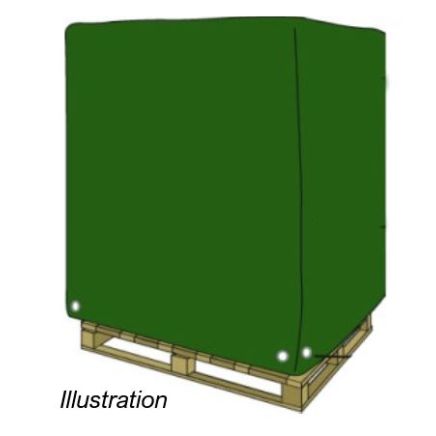 Ambrogio Pallet Cover Green 1200x1000 (Covers 3xCHEP Pallets)
