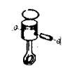 McCulloch BVM 250 Piston kit