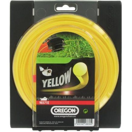 Oregon Trimmer Line - YELLOW ROUND 2.7mm x 15m