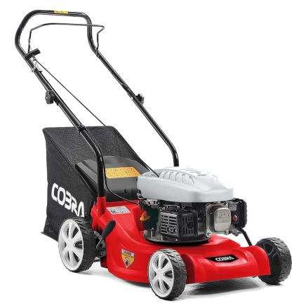 Cobra M41C Push Petrol Lawnmower 41cm / 98.5cc - Gardeners World Best Buy
