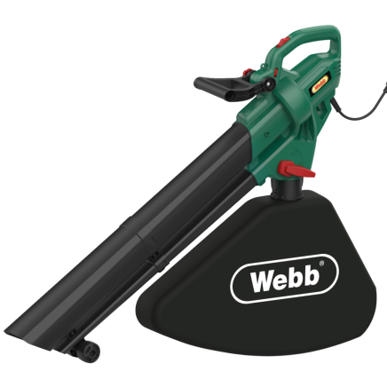 Webb EBV3300 Electric Garden Blower Vacuum  3300w