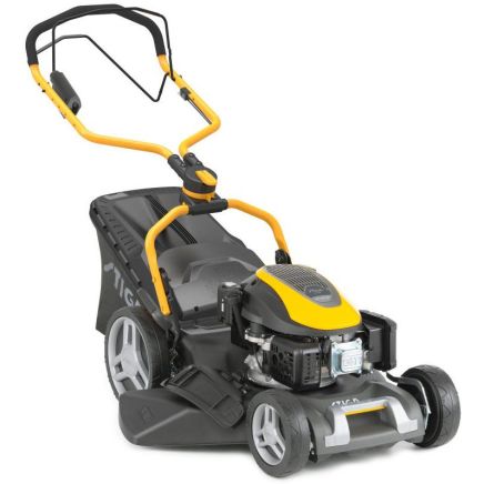 Stiga Combi 748 SE Petrol Lawnmower with Electric Start 46cm 4-in-1