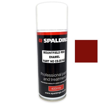 Lawnmower Paint Mountfield Red 400ml Aerosol - Hard Enamel