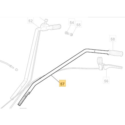 To Clear - Special Price - 118802030/0 LEFT HANDLE BAR