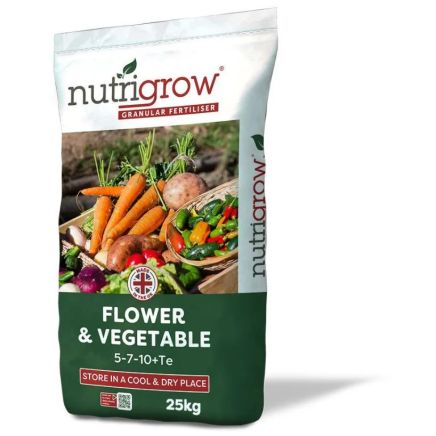 NutriGrow 5-7-10+TE Flower & Veg Granular Fertiliser  25kg