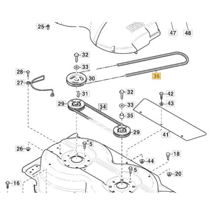 1134-9186-01 Deck Belt [85C QF]