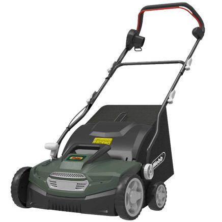 Webb 2 in 1 Electric Scarifier & Lawn Raker 36cm / 1500w + Free Lawn Seed Offer