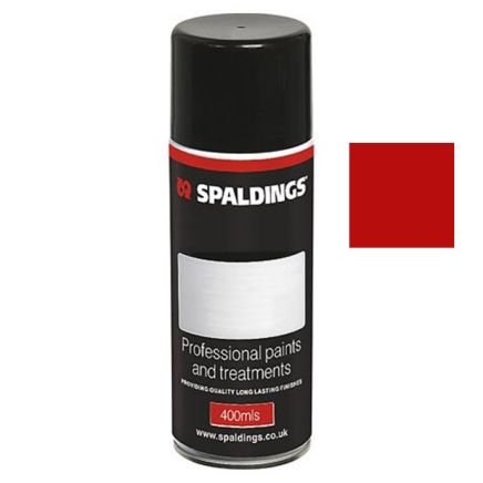 Lawnmower Paint Bright Cylinder Red 400ml Aerosol - Hard Enamel