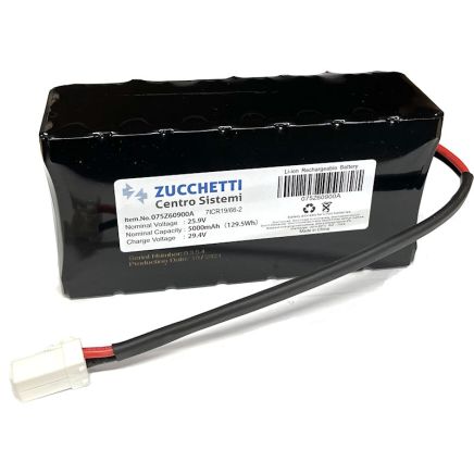 Zucchetti Ambrogio Battery 5.0Ah - L20 L60 Quad Battery 5.0Ah  (was 075Z60900A)