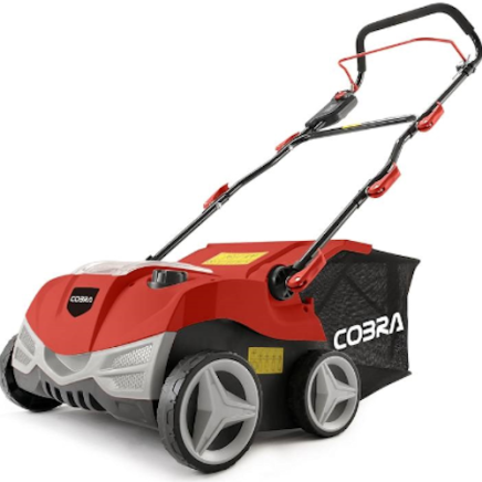 Cobra S3840V Cordless Lawn Scarifier / Aerator  40v / 38cm / 5Ah