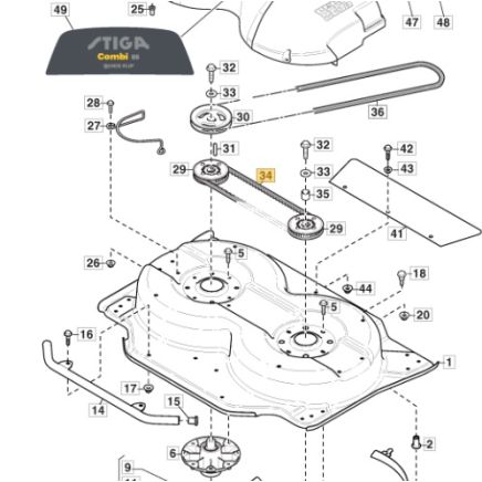 1134-9182-01 Toothed Belt 85C