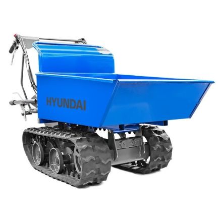 Hyundai 196cc Petrol Tracked Mini Dumper / Power Barrow 300kg  HYTD300