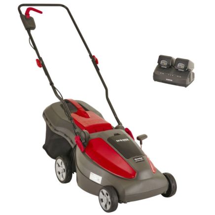 Mountfield Electress 38 Li Cordless Lawnmower Kit inc. Battery + Charger  38cm / 2 x 4 Ah