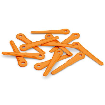 Stihl Replacement Plastic Blades for PolyCut 6-2, 28-2, 48-2  - 12 x plastic blades