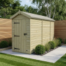 4 x 10 Apex Shed Double Door, No Windows 4 x 10 Apex Shed Double Door, No Windows