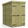 4 x 5 Pent Shed Double Door, No Windows 4 x 5 Pent Shed Double Door, No Windows