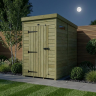 4 x 5 Security Pent Shed 4 x 5 Security Pent Shed