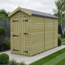 4 x 9 Apex Shed Double Door, No Windows 4 x 9 Apex Shed Double Door, No Windows