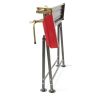 Handy Galvanised Metal Saw Horse with Chainsaw Mounting Bracket Handy Galvanised Metal Saw Horse with Chainsaw Mounting Bracket