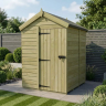 5 x 5 Apex Shed Single Door, No Windows 5 x 5 Apex Shed Single Door, No Windows