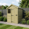 5 x 5 Apex Shed Single Door, With Windows 5 x 5 Apex Shed Single Door, With Windows