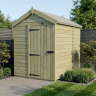 5 x 6 Apex Shed Single Door, No Windows 5 x 6 Apex Shed Single Door, No Windows