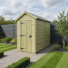 5 x 7 Apex Shed Single Door, No Windows 5 x 7 Apex Shed Single Door, No Windows