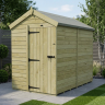 5 x 8 Apex Shed Single Door, No Windows 5 x 8 Apex Shed Single Door, No Windows