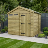 5 x 8 Apex Security Shed 5 x 8 Apex Security Shed