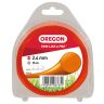 Oregon Trimmer Line - ORANGE ROUND 2.4mm x 15m