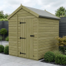 6 x 4 Apex Shed Double Door, No Windows 6 x 4 Apex Shed Double Door, No Windows