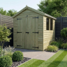 6 x 4 Apex Shed Double Door, With Windows 6 x 4 Apex Shed Double Door, With Windows