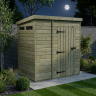 6 x 4 Security Pent Shed 6 x 4 Security Pent Shed