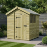 6 x 6 Apex Shed Single Door, With Windows 6 x 6 Apex Shed Single Door, With Windows
