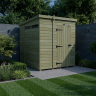 6 x 6 Security Pent Shed 6 x 6 Security Pent Shed