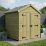 7 x 4 Apex Shed Double Door, No Windows 7 x 4 Apex Shed Double Door, No Windows