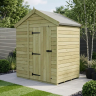7 x 4 Apex Shed Single Door, No Windows 7 x 4 Apex Shed Single Door, No Windows