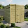 7 x 6 Security Pent Shed 7 x 6 Security Pent Shed