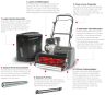 Cobra Fortis 14L Petrol Cylinder Mower 35cm Cobra Fortis 14L Petrol Cylinder Mower 35cm