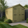 8 x 4 Apex Shed Double Door, No Windows 8 x 4 Apex Shed Double Door, No Windows