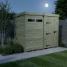 8 x 4 Security Pent Shed 8 x 4 Security Pent Shed