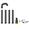 EGO Gutter Cleaning Tube Set AGC1001 EGO Gutter Cleaning Tube Set AGC1001